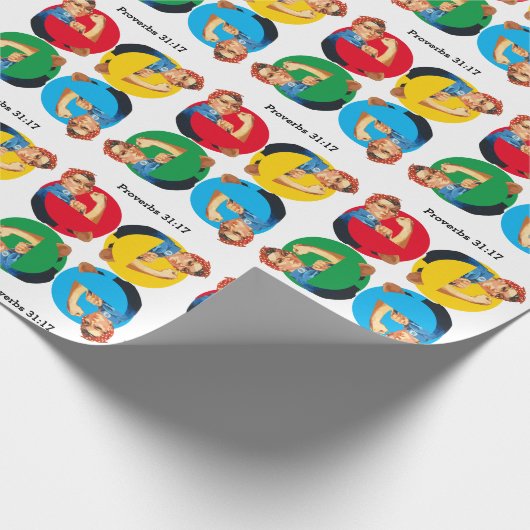 ROSIE HET  PROBLEEM VAN DE RIVETER 31 CADEAUPAPIER (Hoek)