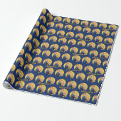 Rosie het Riverpatroon Cadeaupapier (Uitgerold)
