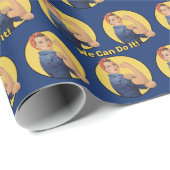 Rosie het Riverpatroon Cadeaupapier (Rol Hoek)
