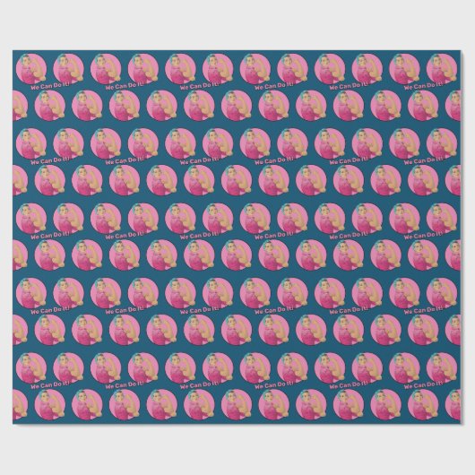 Rosie het Riverpatroon Cadeaupapier (Vlak)