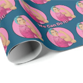 Rosie het Riverpatroon Cadeaupapier (Rol Hoek)