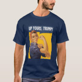 Rosie het Riveter Anti-Trump Shirt (Voorkant)