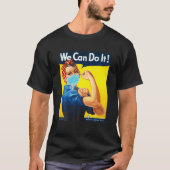 Rosie het Riveter gezicht dat we kunnen doen het g T-shirt (Voorkant)