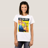 Rosie het T-shirt van de Riveter OWS (Voorkant volledig)