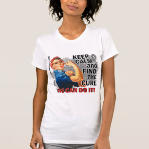 Rosie Keep Calm Brain Tumor.png T-shirt