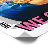 Rosie Keep Calm Breast Cancer.png Poster (Hoek)