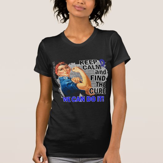 Rosie Keep Calm CFS.png T-shirt (Voorkant)