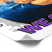 Rosie Keep Calm Cystic Fibrosis.png Poster (Hoek)