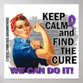 Rosie Keep Calm Cystic Fibrosis.png Poster (Voorkant)