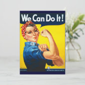 Rosie kunnen we het doen! kaart (Staand voorkant)