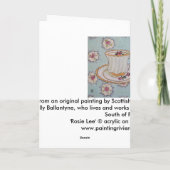 Rosie Lee Art Card Kaart (Achterkant)
