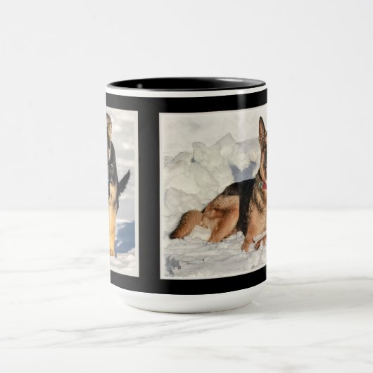 Rosie Luke Black Coffee Mug Mok (Midden)