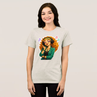 Rosie Max Cartoon Meisje T-Shirt – Schattig Oranje