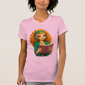 Rosie Max Cartoon Meisje T-Shirt – Schattig Oranje