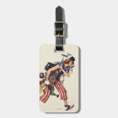 Rosie naar de redding bagagelabel (Voorkant verticaal)