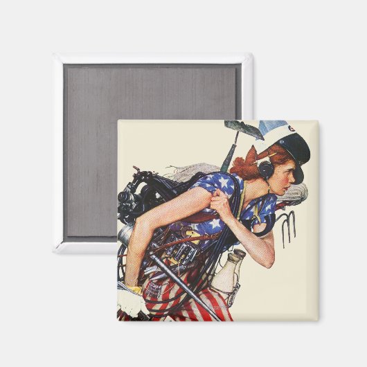 Rosie naar de redding magneet (Voorkant / Achterkant)