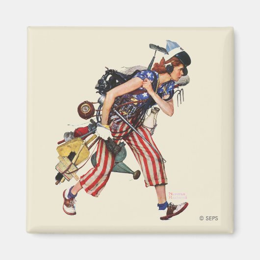 Rosie naar de redding magneet (Voorkant)