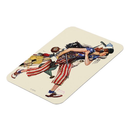 Rosie naar de redding magneet (Linkerzijde)