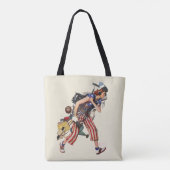 Rosie naar de redding tote bag (Achterkant)