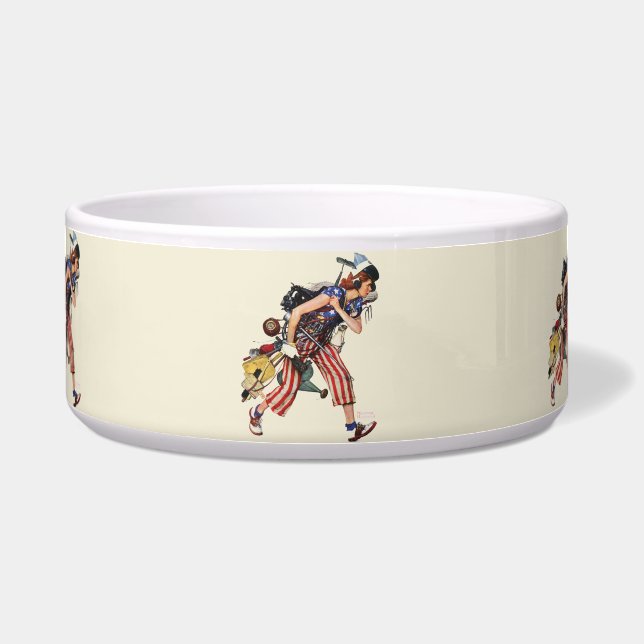 Rosie naar de redding voerbakje (Voorkant)