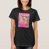 Rosie Riveter Custom Cancer T-shirt (Voorkant)