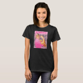 Rosie Riveter Custom Cancer T-shirt (Voorkant volledig)