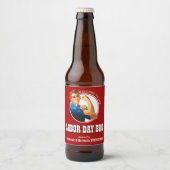 Rosie Riveter LABOR DAY BBQ Bier Etiket (Voorkant)