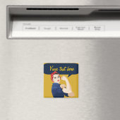  Rosie Riveter Magneet (Insitu (Vaatwasser))