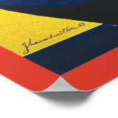 Rosie Riveter met Customize Text Poster (Hoek)