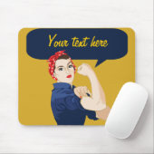  Rosie Riveter Muismat (Met muis)