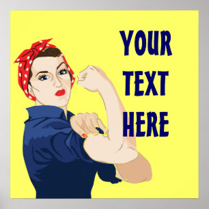  Rosie Riveter Poster