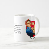  ROSIE RIVETER - Speciaal Koffiemok (Voorkant rechts)