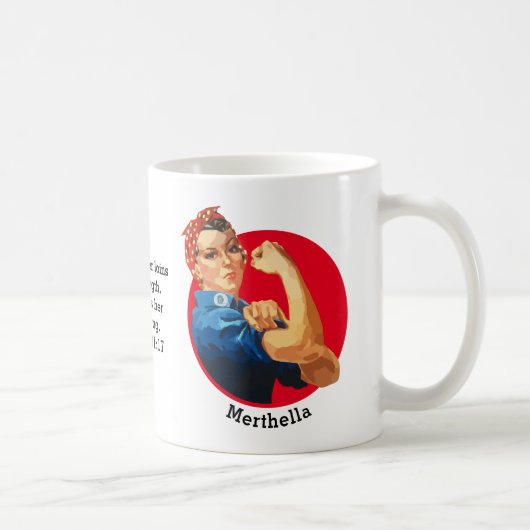  ROSIE RIVETER - Speciaal Koffiemok (Rechts)
