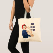 Rosie Riveter Tote Bag (Voorkant (product))