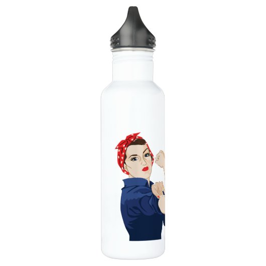 Rosie Riveter Waterfles (Links)