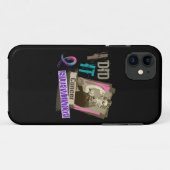 Rosie Sepia I deed het Thyroid Cancer Case-Mate iPhone Case (Achterkant (horizontaal))