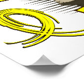 Rosie Sepia Ik deed het Sarcoma Poster (Hoek)