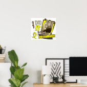 Rosie Sepia Ik deed het Sarcoma Poster (Thuiskantoor)