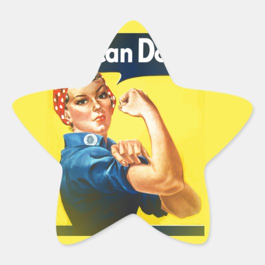 rosie ster sticker (Voorkant)