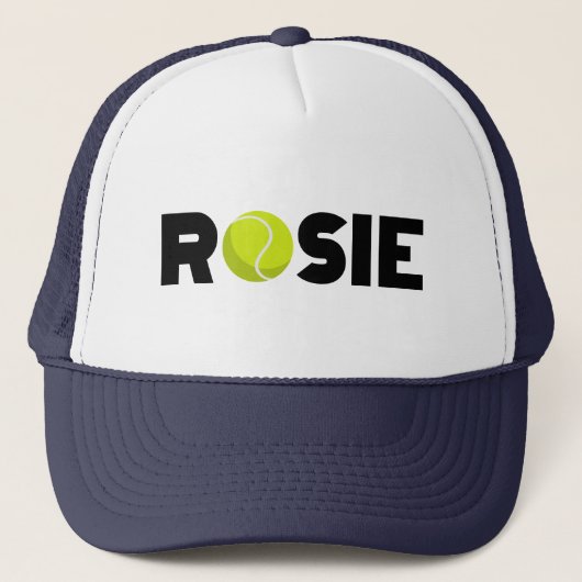 Rosie Tennis Trucker Hat Trucker Pet (Voorkant)