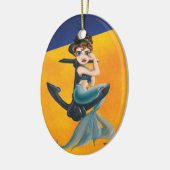 Rosie the Mermaid Ornament (Links)