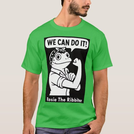 Rosie the Ribber T-shirt (Voorkant)