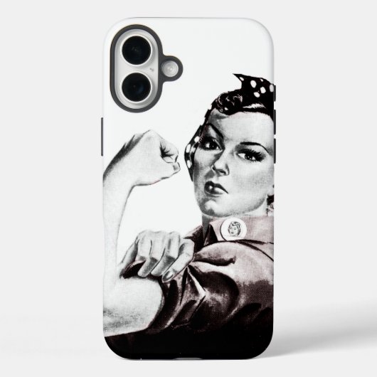Rosie the Riveter Case-Mate iPhone Hoes (Achterkant)