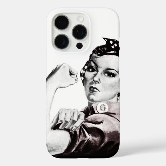 Rosie the Riveter Case-Mate iPhone Hoes (Achterkant)