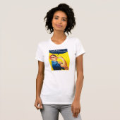 Rosie the Riveter Coffee T-Shirt (Voorkant volledig)