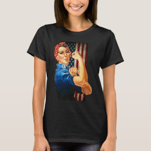 Rosie the Riveter Empowered Woman Empower Voman T-shirt