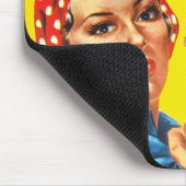 Rosie The Riveter Fierce en Fabulous Muismat (Hoek)