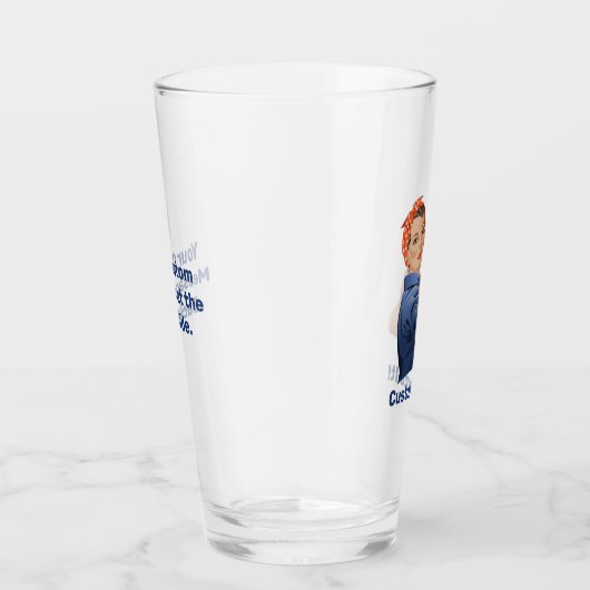Rosie the Riveter Glass Glas (Rechts)