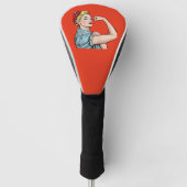 rosie the riveter golfheadcover (Voorkant)