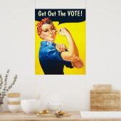 Rosie the Riveter GOTV poster (Keuken)